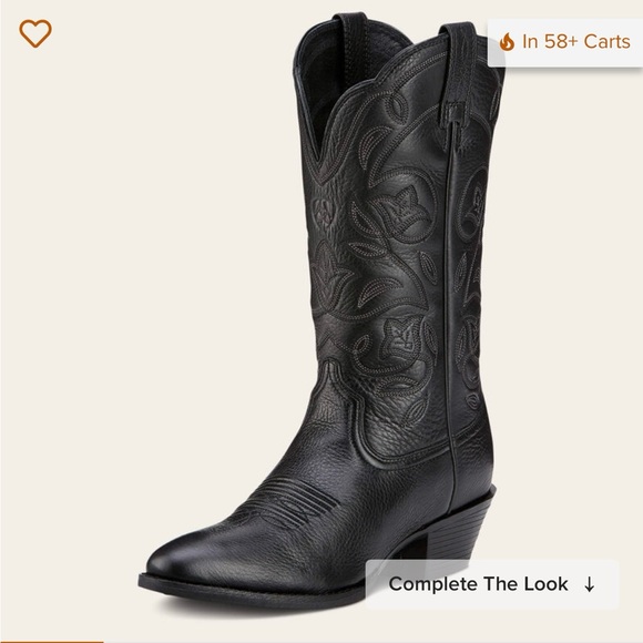 Ariat Heritage Round Toe Cowboy Boot- Brand New, Never Worn - Picture 2 of 9